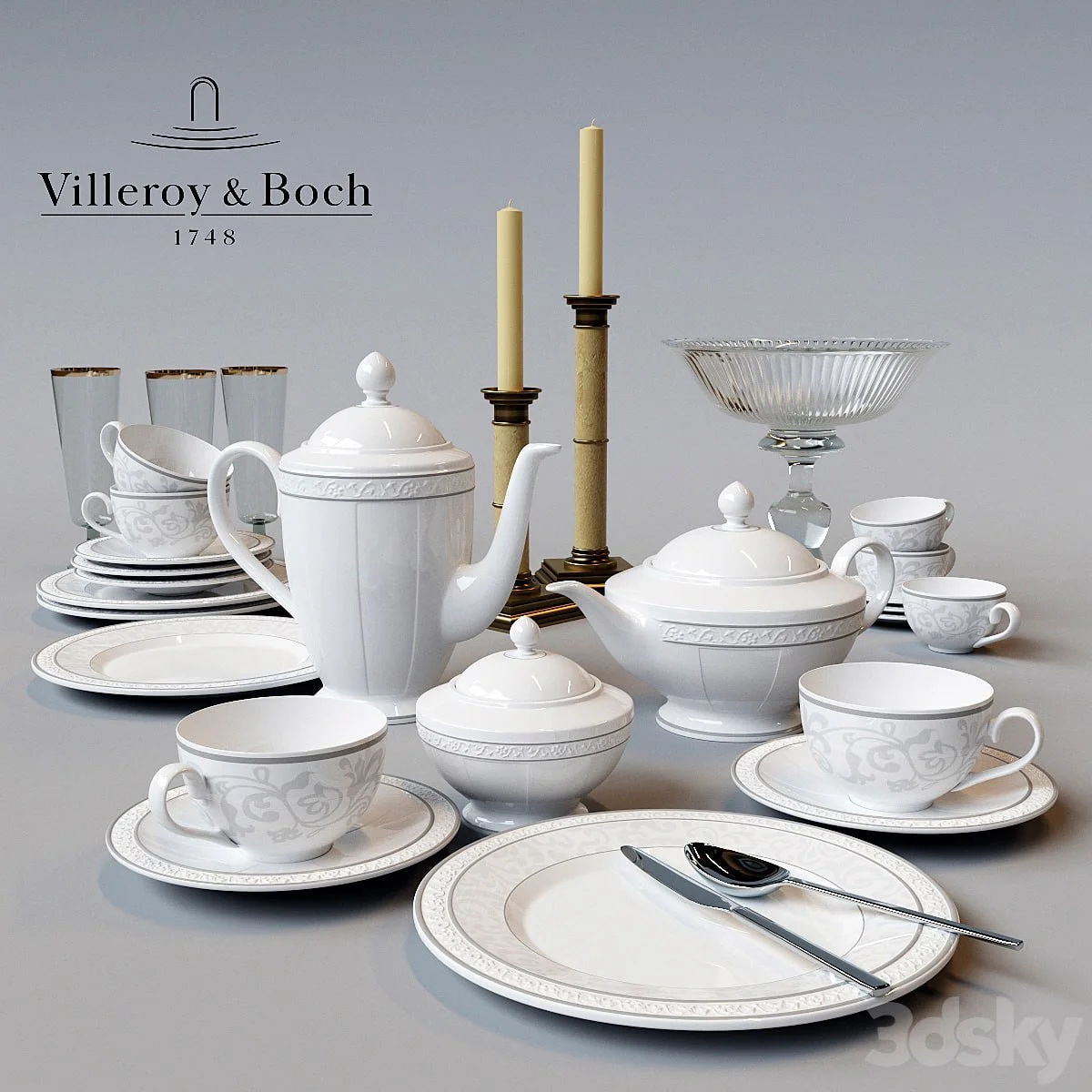 Villeroy & Boch Gray Pearl
